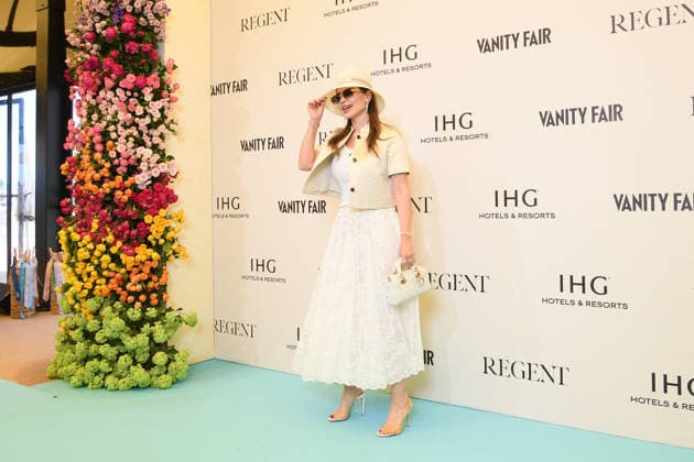 Jwana Karim at the photocall of the Vanity Fair event on the beach of the Carlton Hotel during the 79th International Film Festival in Cannes, France, May 12, 2026 Lionel Urman Bestimage Celebs attend the Vanity Fair Lunch during the 79th annual Cannes Film Festival at Carlton Beach Club on May 12, 2026 in Cannes, France Paris France  Copyright: xLIONELxURMANxx xBESTIMAGExLIONELxURMANxx xBESTIMAGEx