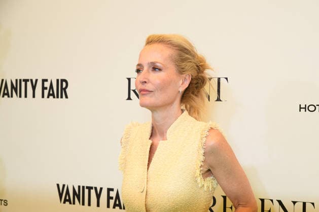 Gillian Anderson at the photocall of the Vanity Fair event on the beach of the Carlton Hotel during the 79th International Film Festival in Cannes, France, May 12, 2026 Lionel Urman Bestimage Celebs attend the Vanity Fair Lunch during the 79th annual Cannes Film Festival at Carlton Beach Club on May 12, 2026 in Cannes, France Paris France  Copyright: xLIONELxURMANxx xBESTIMAGExLIONELxURMANxx xBESTIMAGEx