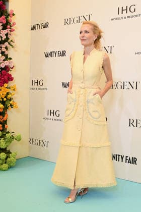 Gillian Anderson at the photocall of the Vanity Fair event on the beach of the Carlton Hotel during the 79th International Film Festival in Cannes, France, May 12, 2026 Lionel Urman Bestimage Celebs attend the Vanity Fair Lunch during the 79th annual Cannes Film Festival at Carlton Beach Club on May 12, 2026 in Cannes, France Paris France  Copyright: xLIONELxURMANxx xBESTIMAGExLIONELxURMANxx xBESTIMAGEx