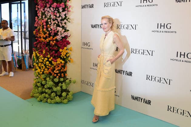 Gillian Anderson at the photocall of the Vanity Fair event on the beach of the Carlton Hotel during the 79th International Film Festival in Cannes, France, May 12, 2026 Lionel Urman Bestimage Celebs attend the Vanity Fair Lunch during the 79th annual Cannes Film Festival at Carlton Beach Club on May 12, 2026 in Cannes, France Paris France  Copyright: xLIONELxURMANxx xBESTIMAGExLIONELxURMANxx xBESTIMAGEx