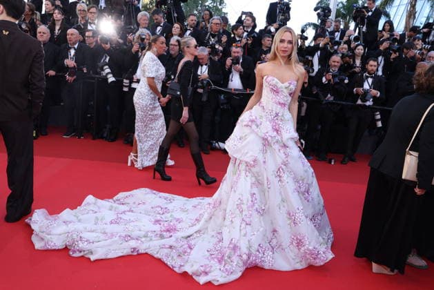 Cannes - Opening Ceremony Red Carpet Kimberley Garner attending the Opening Ceremony red carpet ahead of the screening of The Electric Kiss (La Venus Electrique) directed by Pierre Salvadori as part of the 79th Cannes Film Festival in Cannes, France on May 12, 2026. Photo by Jerome Domine ABACAPRESS.COM Cannes France  Copyright: xDominexJerome ABACAx