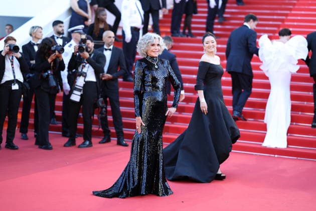 Cannes - Opening Ceremony Red Carpet Jane Fonda attending the Opening Ceremony red carpet ahead of the screening of The Electric Kiss (La Venus Electrique) directed by Pierre Salvadori as part of the 79th Cannes Film Festival in Cannes, France on May 12, 2026. Photo by Jerome Domine ABACAPRESS.COM Cannes France  Copyright: xDominexJerome ABACAx