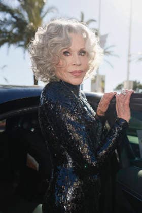 Cannes Jane Fonda Exits Martinez MP Cannes, France- May 12: Jane Fonda leaves Hotel Martinez to attending opening ceremony during 79th Festival of Cannes, on May 12, 2026 in Cannes, France. Photo by Marco Piovanotto ABACAPRESS:COM Cannes France  Copyright: xPiovanottoxMarco ABACAx