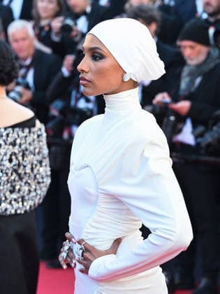 IPA84603818 - Cannes, 79th Cannes Film Festival 2026, red carpet di apertura Nella foto: Ikram Abdi Omar  Copyright: xManuelexMangiarottix xPoolxPhotoxEventsx07x 84603818