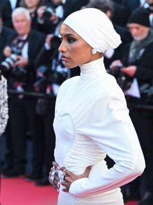 IPA84603821 - Cannes, 79th Cannes Film Festival 2026, red carpet di apertura Nella foto: Ikram Abdi Omar  Copyright: xManuelexMangiarottix xPoolxPhotoxEventsx07x 84603821