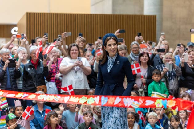 Queen Mary of Denmark at the inauguration of new hospital, Aalborg, Denmark Aalborg, Denmark. May 12th, 2026. Queen Mary of Denmark takes part in the inauguration of the new Aalborg University Hospital in Aalborg. Denmark, Aalborg  Copyright: xGonzalesxPhoto MadsxAndersenx