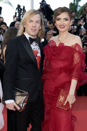 Christophe Guillarmé et Blanca Blanco Montée des marches du film La vénus électrique pour la cérémonie douverture du 79ème Festival International du Film de Cannes, le 12 mai 2026 Olivier Borde Bestimage Red carpet for The electric kiss during the 79th Cannes International Film Festival Opening ceremony on May 12, 2026 Cannes France  Copyright: xOLIVIERxBORDEx xBESTIMAGExOLIVIERxBORDEx xBESTIMAGEx