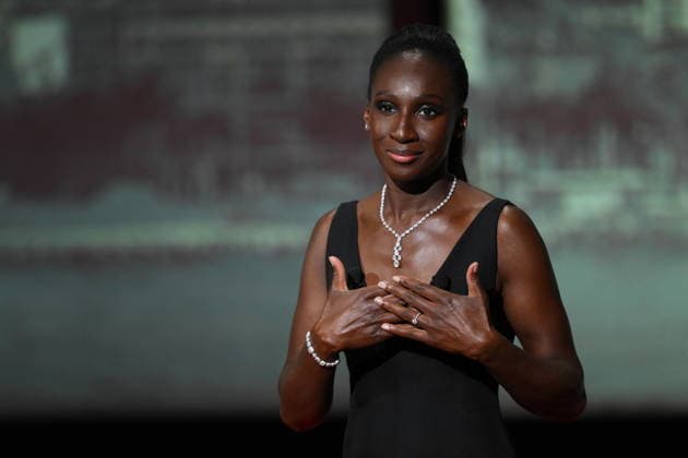 Cannes - Opening Ceremony Eye Haidara performs on stage during the Opening Ceremony as part of the 79th Cannes Film Festival in Cannes, France on May 12, 2026. Photo by Eliot Blondet ABACAPRESS.COM Cannes France  Copyright: xBlondetxEliot ABACAx