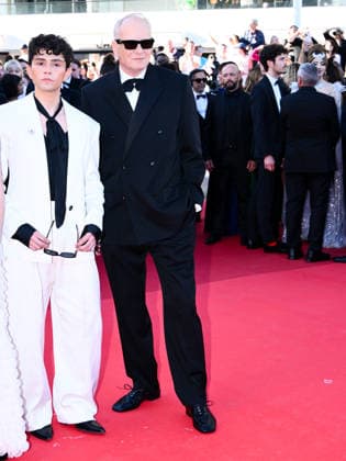 IPA84605664 - Cannes, 79th Cannes Film Festival 2026, opening red carpet Pictured: Diego CÃ spedes, Stellan Skarsgard  Copyright: xTerenghi Ipa-Agency.netx xPoolxPhotoxEventsx07x 84605664