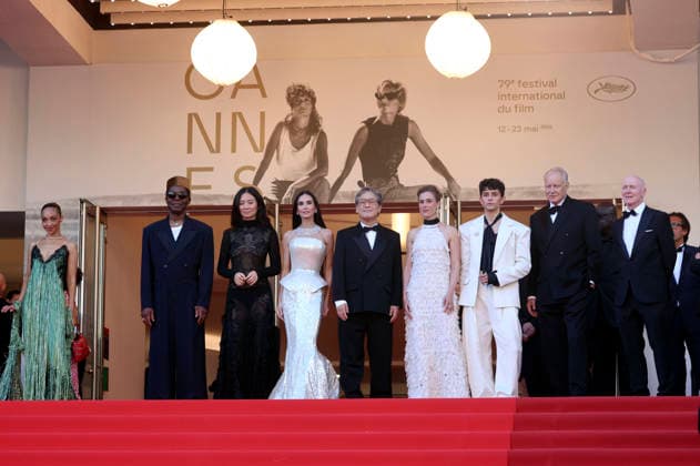 Ruth Negga, Isaach De Bankole, Chloe Zhao, Demi Moore, Park Chan wook, Laura Wandel, Diego Cespedes, Stellan Skarsgard and Paul Laverty at the Opening Ceremony with the premiere of the feature film La VÃ nus Electrique The Electric Kiss at the Festival de Cannes 2026 79 Cannes International Film Festival at the Palais des Festivals Cannes, 12 05 2026 Foto:xD.xBedrosianx xFuturexImagex opening_6505