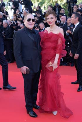 Electric Kiss Premiere at 79th Festival de Cannes - Cannes, France CANNES, FRANCE. May 12, 2026: Blanca Blanco & Guest at the Grand Opening and premiere for The Electric Kiss at the 79th Festival de Cannes. Picture: Paul Smith Featureflash Cannes France  Copyright: xPaulxSmithx xFeatureflashx