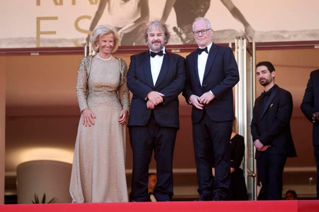 Iris Knobloch, Peter Jackson and Thierry Fremaux at the Opening Ceremony with the premiere of the feature film La VÃ nus Electrique The Electric Kiss at the Festival de Cannes 2026 79 Cannes International Film Festival at the Palais des Festivals Cannes, 12 05 2026 Foto:xD.xBedrosianx xFuturexImagex opening_6529