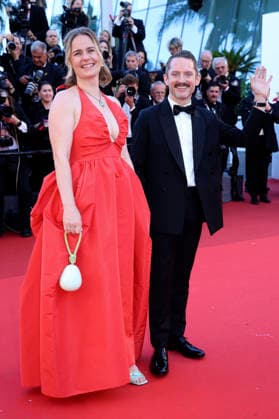Mette Marie Kongsved with husband Elijah Wood at the Opening Ceremony with the premiere of the feature film La VÃ nus Electrique The Electric Kiss at the Festival de Cannes 2026 79 Cannes International Film Festival at the Palais des Festivals Cannes, 12 05 2026 Foto:xD.xBedrosianx xFuturexImagex opening_6531