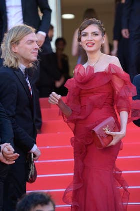 CANNES, FRANCE May 12, 2026 Blanca Blanco Christophe Guillarme at the Grand Opening and premiere for The Electric Kiss at the 79th Festival de Cannes Picture Paul Smith Featureflash 455849 2026 05 12 Cannes France  Copyright: xPaulxSmithx xFeaturesxFlashx xStarfacex STAR_455849_012
