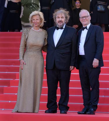 Electric Kiss Premiere at 79th Festival de Cannes - Cannes, France CANNES, FRANCE. May 12, 2026: Iris Knobloch, Peter Jackson & Thierry Fremaux at the Grand Opening and premiere for The Electric Kiss at the 79th Festival de Cannes. Picture: Paul Smith Featureflash Cannes France  Copyright: xPaulxSmithx xFeatureflashx