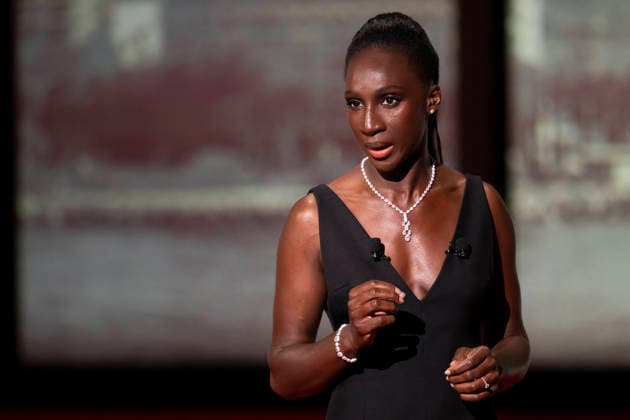 Cannes - Opening Ceremony EB French-Malian actress and master of Ceremony Eye Haidara during the Opening Ceremony as part of the 79th Cannes Film Festival in Cannes, France on May 12, 2026. Photo by Eliot Blondet ABACAPRESS.COM Cannes France France  Copyright: xBlondetxEliot ABACAx