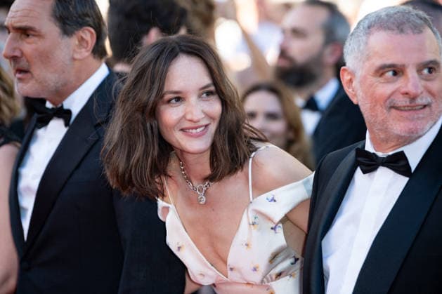 Cannes Opening NG Madeleine Baudot, Gustave de Kervern, Pio Marmai, Pierre Salvadori, Anais Demoustier, Vimala Pons and Gilles Lellouche attending the ‘The Electric Kiss (La Venus Electrique)’ Screening and Opening Ceremony Red Carpet at Palais Des Festivals in Cannes, France on May 12 2026 as part of the 79th Cannes Film Festival. Photo by Nicolas Genin ABACAPRESS.COM Cannes France  Copyright: xGeninxNicolas ABACAx