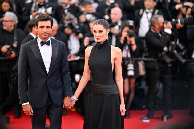 Cannes Opening Ceremony JR Carlos Sainz Jr., Rebecca Donaldson attending the Opening Ceremony of the 79th Cannes Film Festival in Cannes, France on May 12, 2026. Photo by Julien Reynaud APS-Medias ABACAPRESS.COM Cannes France  Copyright: xReynaudxJulien APS-Medias ABACAx