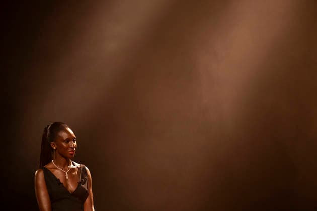 Cannes - Opening Ceremony EB French-Malian actress and master of Ceremony Eye Haidara during the Opening Ceremony as part of the 79th Cannes Film Festival in Cannes, France on May 12, 2026. Photo by Eliot Blondet ABACAPRESS.COM Cannes France France  Copyright: xBlondetxEliot ABACAx