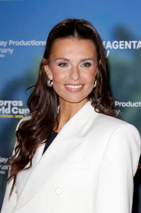 Laura Wontorra at the premiere screening of the Magenta TV documentary series Wontorras World Cup Father Daughter World Cup at the Telekom Flagship Store Hamburg, 12 05 2026 Foto:xC.xTamckex xFuturexImagex wontorra_6511