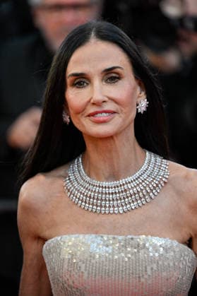 Cannes Opening Ceremony JR Demi Moore attending the Opening Ceremony of the 79th Cannes Film Festival in Cannes, France on May 12, 2026. Photo by Julien Reynaud APS-Medias ABACAPRESS.COM Cannes France  Copyright: xReynaudxJulien APS-Medias ABACAx