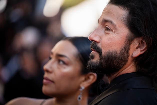 Cannes - Opening Ceremony Red Carpet EB Diego Luna and Adriana Paz during the Opening Ceremony red carpet ahead of the screening of The Electric Kiss (La Venus Electrique) directed by Pierre Salvadori as part of the 79th Cannes Film Festival in Cannes, France on May 12, 2026.Photo by Eliot Blondet ABACAPRESS.COM Cannes France France  Copyright: xBlondetxEliot ABACAx