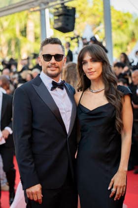 Cannes - Opening Ceremony Red Carpet EB James Franco and Izabel Pakzad during the Opening Ceremony red carpet ahead of the screening of The Electric Kiss (La Venus Electrique) directed by Pierre Salvadori as part of the 79th Cannes Film Festival in Cannes, France on May 12, 2026.Photo by Eliot Blondet ABACAPRESS.COM Cannes France France  Copyright: xBlondetxEliot ABACAx