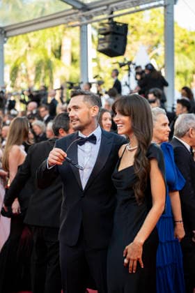 Cannes - Opening Ceremony Red Carpet EB James Franco and Izabel Pakzad during the Opening Ceremony red carpet ahead of the screening of The Electric Kiss (La Venus Electrique) directed by Pierre Salvadori as part of the 79th Cannes Film Festival in Cannes, France on May 12, 2026.Photo by Eliot Blondet ABACAPRESS.COM Cannes France France  Copyright: xBlondetxEliot ABACAx