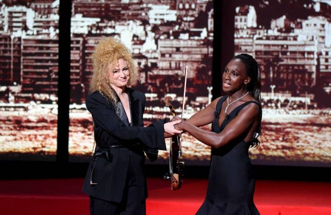 Miri Ben Ari , Eye Haïdara Cérémonie douverture du 79ème Festival International du Film de Cannes, le 12 mai 2026 Borde Jacovides Moreau Bestimage Red carpet for The electric kiss during the 79th Cannes International Film Festival Opening ceremony on May 12, 2026 Cannes France  Copyright: xJACOVIDES-BORDE-MOREAUx xBESTIMAGExJACOVIDES-BORDE-MOREAUx xBESTIMAGEx