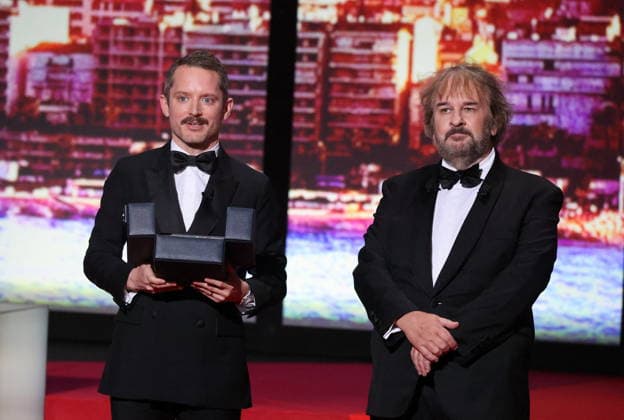 Elijah Wood, Peter Jackson Cérémonie douverture du 79ème Festival International du Film de Cannes, le 12 mai 2026 Borde Jacovides Moreau Bestimage Red carpet for The electric kiss during the 79th Cannes International Film Festival Opening ceremony on May 12, 2026 Cannes France  Copyright: xJACOVIDES-BORDE-MOREAUx xBESTIMAGExJACOVIDES-BORDE-MOREAUx xBESTIMAGEx