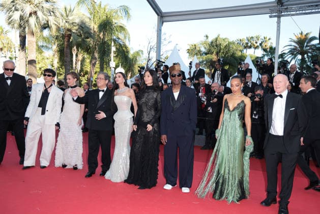 Opening Ceremony and La VÃ nus Electrique (The Electric Venus) Screening at the 79th Cannes Film Festival Jury Members Stellan Skarsgard, Diego CÃ spedes, Laura Wandel, Jury President Park Chan-wook, Jury Members Demi Moore, ChloÃ Zhao, Jury Member Isaach de BankolÃ , Ruth Negga and Jury Member Paul Laverty attends the opening ceremony and La VÃ nus Electrique (The Electric Venus) screening during the 79th annual Cannes Film Festival at Palais des Festivals on May 12, 2026 in Cannes, France.  Copyright: xKazukoxWakayamax