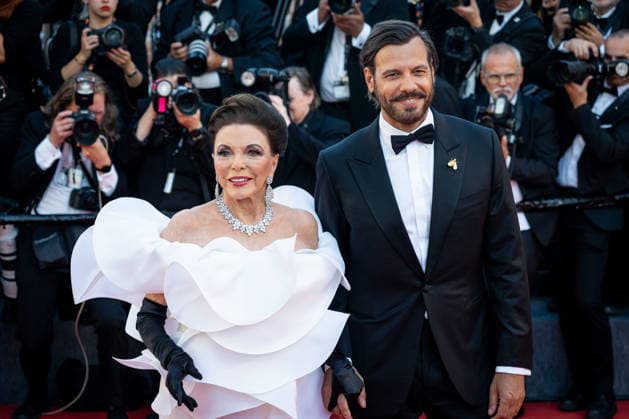 Opening Ceremony red carpet during the 79th Cannes Film Festival at Palais des Festivals in Cannes, France on 12 May 2026. Joan Collins, Laurent Lafitte attend attends the Opening Ceremony red carpet during the 79th Cannes Film Festival at Palais des Festivals in Cannes, France on 12 May 2026., Credit:Stefano Costantino TTL Stefano Costantino Avalon France, Cannes  Copyright: xStefanoxCostantinoxTTLx xStefanoxCostantinox xAvalonx 1098393862