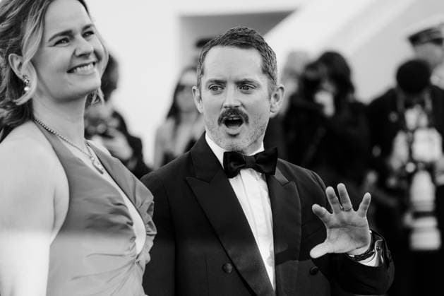 79ème Festival International du Film de Cannes Montée des marches douverture avec le film La Vénus Electrique 79th International Cannes Film Festival Opening Red Carpet with La Vénus Electrique movie 455840 2026 05 12 Cannes France Wood, Elijah Kongsved, Mette Marie  Copyright: xTerencexBaelenx STAR_455840_171