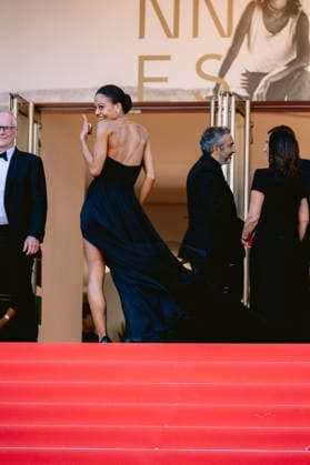 79ème Festival International du Film de Cannes Montée des marches douverture avec le film La Vénus Electrique 79th International Cannes Film Festival Opening Red Carpet with La Vénus Electrique movie 455840 2026 05 12 Cannes France Thynn, Emma  Copyright: xTerencexBaelenx STAR_455840_183