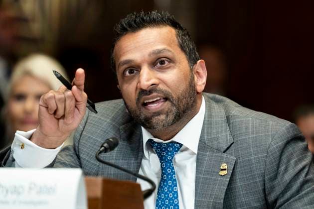 News Bilder des Tages #2 May 12, 2026, Washington, District Of Columbia, USA: Director of the Federal Bureau of Investigation (FBI) KASH PATEL, speaking at a hearing of the Senate Appropriations Subcommittee on Commerce, Justice, Science, and Related Agencies at the U.S. Capitol in Washington, D.C. Patel clashed with senators about reports over his alleged excessive drinking. Washington USA - ZUMAb161 20260512_aap_b161_026 Copyright: xMichaelxBrochsteinx