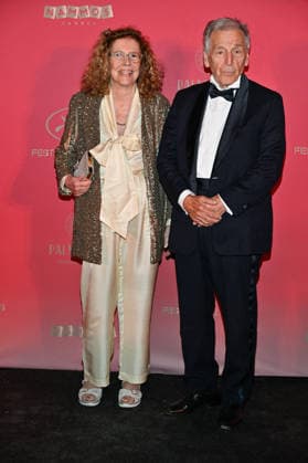 Cannes Opening Dinner JR Michele Ray-Gavras, Costa-Gavras attending the Opening Dinner of the 79th Cannes Film Festival in Cannes, France on May 12, 2026. Photo by Julien Reynaud APS-Medias ABACAPRESS.COM Cannes France  Copyright: xReynaudxJulien APS-Medias ABACAx