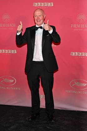 Cannes Opening Dinner JR Paul Laverty attending the Opening Dinner of the 79th Cannes Film Festival in Cannes, France on May 12, 2026. Photo by Julien Reynaud APS-Medias ABACAPRESS.COM Cannes France  Copyright: xReynaudxJulien APS-Medias ABACAx