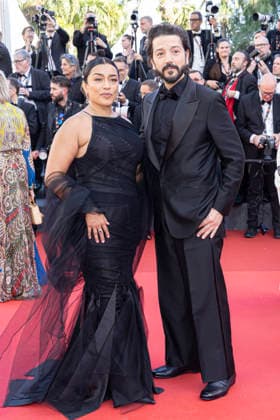 Opening Ceremony and La VÃ nus Electrique (The Electric Venus) Screening at the 79th Cannes Film Festival Adriana Paz and Diego Luna attend the opening ceremony and La VÃ nus Electrique (The Electric Venus) screening during the 79th annual Cannes Film Festival at Palais des Festivals on May 12, 2026 in Cannes, France.  Copyright: x Chassery+Courdjix