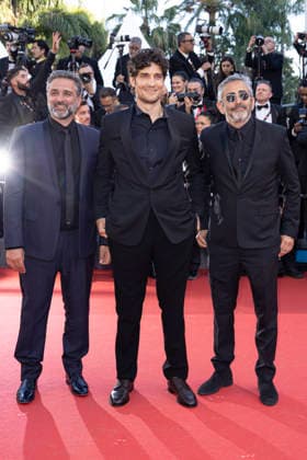 Opening Ceremony and La VÃ nus Electrique (The Electric Venus) Screening at the 79th Cannes Film Festival Olivier Nakache, Louis Garrel and Eric Toledano attend the opening ceremony and La VÃ nus Electrique (The Electric Venus) screening during the 79th annual Cannes Film Festival at Palais des Festivals on May 12, 2026 in Cannes, France.  Copyright: x Chassery+Courdjix