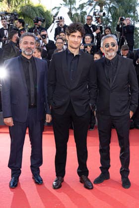 Opening Ceremony and La VÃ nus Electrique (The Electric Venus) Screening at the 79th Cannes Film Festival Olivier Nakache, Louis Garrel and Eric Toledano attend the opening ceremony and La VÃ nus Electrique (The Electric Venus) screening during the 79th annual Cannes Film Festival at Palais des Festivals on May 12, 2026 in Cannes, France.  Copyright: x Chassery+Courdjix