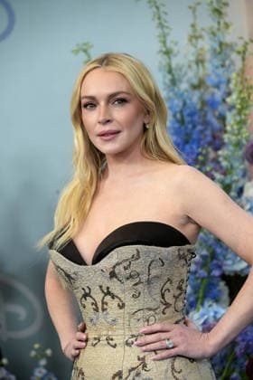 May 12, 2026, New York, Ny, USA: LINDSAY LOHAN attends the Disney Upfront 2026 Red Carpet Talent.The Javits Center, NYC.May 12, 2026. . Disney Upfront 2026 Red Carpet Talent.The Javits Center, NYC.May 12, 2026. . Disney Upfront 2026 Red Carpet Talent.The Javits Center, NYC.May 12, 2026. New York USA - ZUMAms4_ 20260512_faf_ms4_005 Copyright: xSoniaxMoskowitzxGordonx