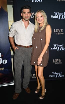 Lifetime™s ˜When I Said I Do™ World Premiere Justin Gaston and Melissa Ordway arriving at Lifetime™s When I Said I Doworld premiere held at the Franklin Theatre on May 12, 2026 in Franklin, TN. Franklin Franklin Theatre Tennessee USA Copyright: xTammiexArroyo AFF-USA.comx