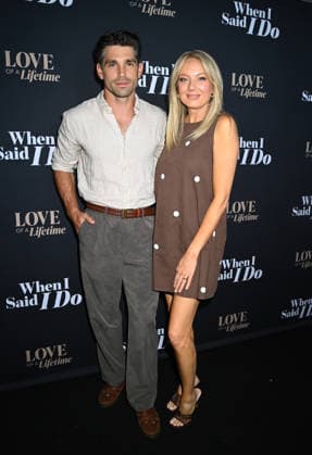 Lifetime™s ˜When I Said I Do™ World Premiere Justin Gaston and Melissa Ordway arriving at Lifetime™s When I Said I Doworld premiere held at the Franklin Theatre on May 12, 2026 in Franklin, TN. Franklin Franklin Theatre Tennessee USA Copyright: xTammiexArroyo AFF-USA.comx