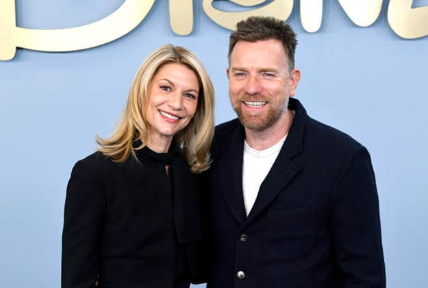 Claire Danes and Ewan McGregor attends the 2026 Disney Upfront at the Jacob Javits Center on Tuesday, May 12th, 2026 in New York City.  NYP202605128039 PeterxFoley