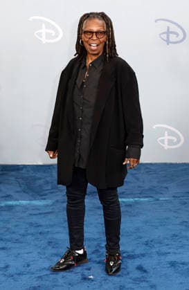 Whoopi Goldberg attends the 2026 Disney Upfront at the Jacob Javits Center on Tuesday, May 12th, 2026 in New York City.  NYP202605128042 PeterxFoley