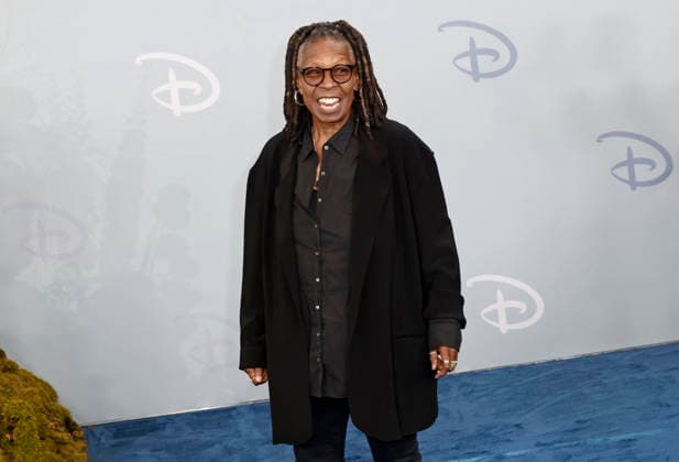 Whoopi Goldberg attends the 2026 Disney Upfront at the Jacob Javits Center on Tuesday, May 12th, 2026 in New York City.  NYP202605128043 PeterxFoley