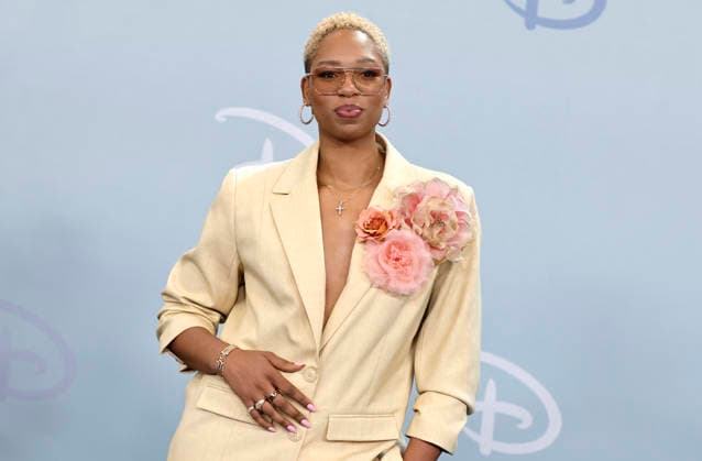 Monica McNutt attends the 2026 Disney Upfront at the Jacob Javits Center on Tuesday, May 12th, 2026 in New York City.  NYP202605128049 PeterxFoley