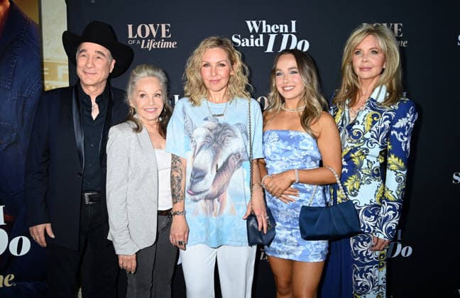 Lifetime™s ˜When I Said I Do™ World Premiere Clint Black, Charlene Tilton, Cherish Lee, Lily Pearl Black and Lisa Hartman Black arriving at Lifetime™s When I Said I Doworld premiere held at the Franklin Theatre on May 12, 2026 in Franklin, TN. Franklin Franklin Theatre Tennessee USA Copyright: xTammiexArroyo AFF-USA.comx