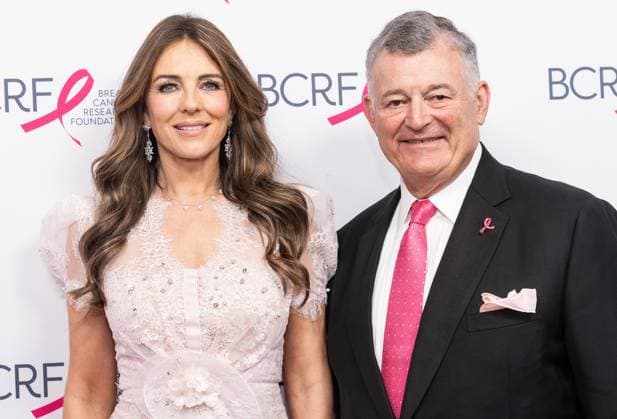 May 12, 2026, Bronx, New York, USA: New York, NY, USA on May 12, 2026: Elizabeth Hurley and William P. Lauder attend BCRF s Hot Pink Party at Glasshouse. Bronx USA - ZUMAr339 20260512_znp_r339_004 Copyright: xLevxRadinx