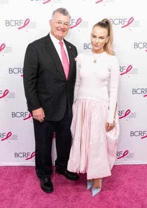 May 12, 2026, Bronx, New York, USA: New York, NY, USA on May 12, 2026: William P. Lauder and Danielle Lauder attend BCRF s Hot Pink Party at Glasshouse. Bronx USA - ZUMAr339 20260512_znp_r339_007 Copyright: xLevxRadinx
